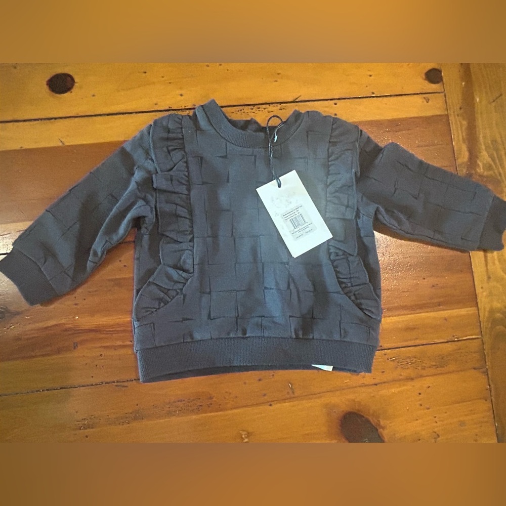 2-6M miles the label sweatshirts NWT - Picture 5 of 8